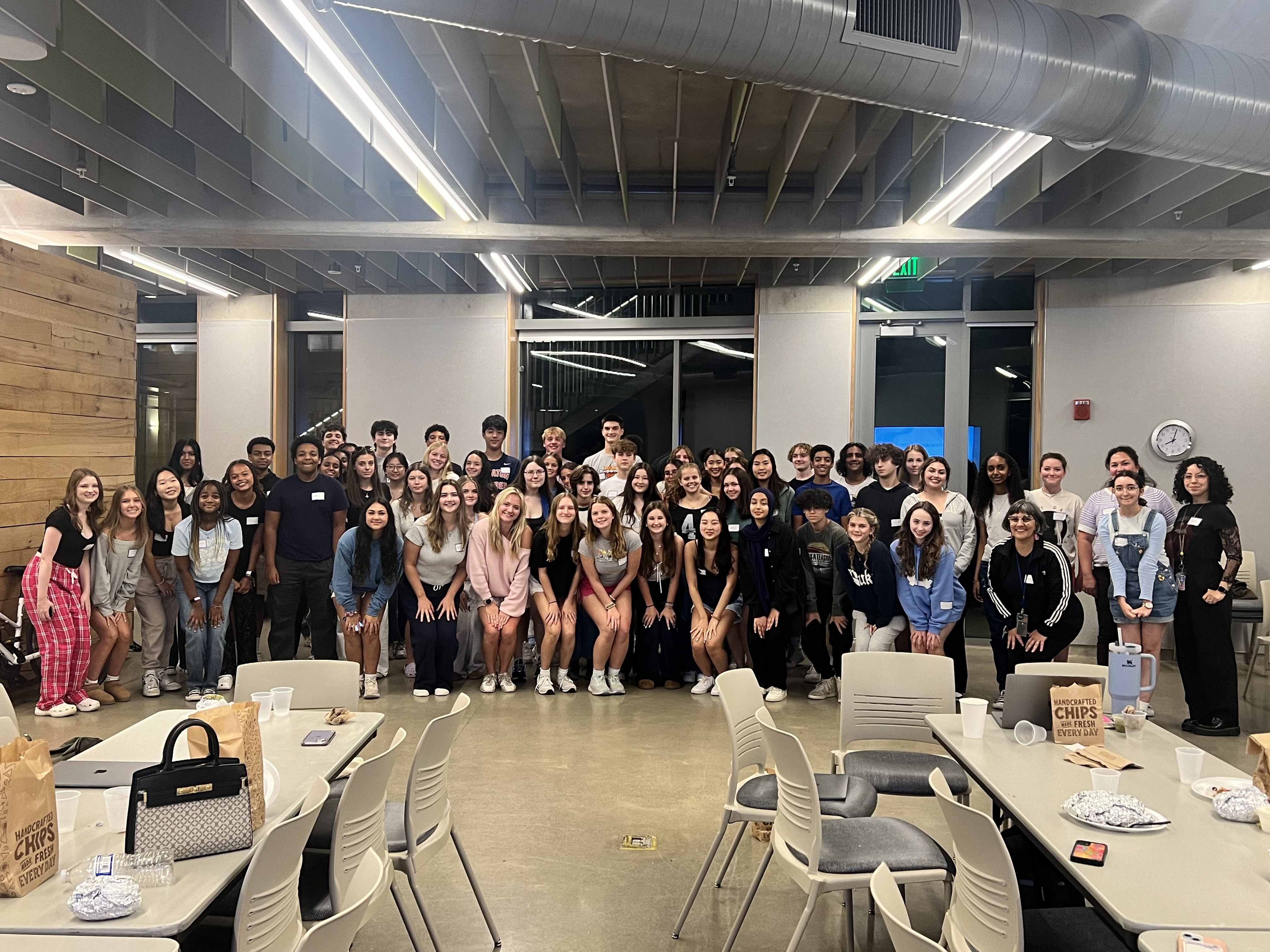 Group photo of teens in the 2024-25 TNB.