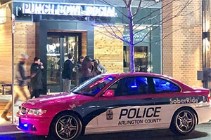 Police sober ride vehicle