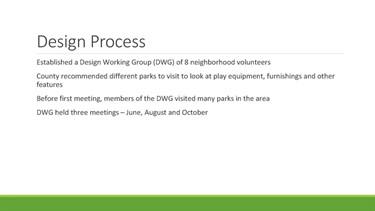 Nelly Custis Park Presentation Slide