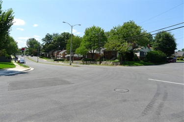 N. Carlin Springs Road and N. Edison Street from SE corner