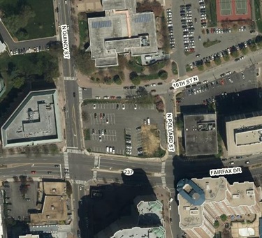 Aerial Street View of Site
