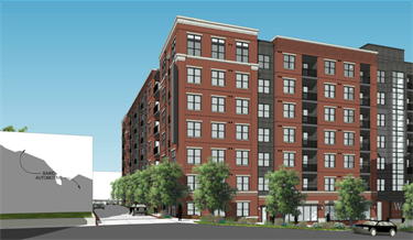 Washington View Rendering of Building