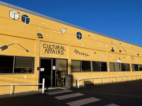 Cultural Affairs main entrance