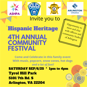 Hispanic Heritage 4th Annual Community Festival Promotional Image