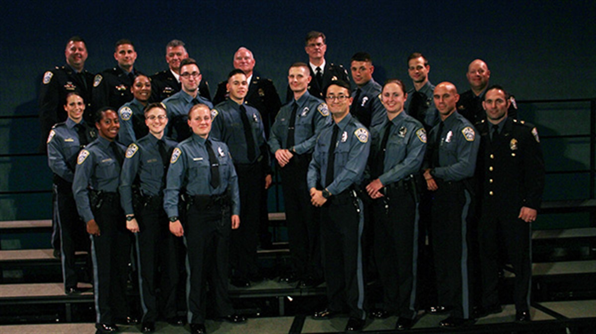 Arlington Swears In 12 New Police Officers Following Graduation from Official site of