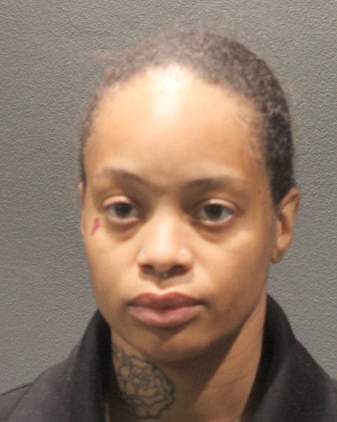 Booking photograph of Sierra Alston
