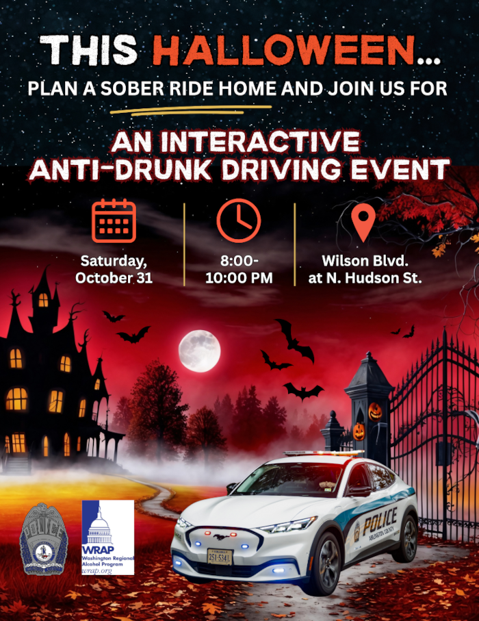 Halloween Sober Ride 2026 Flyer