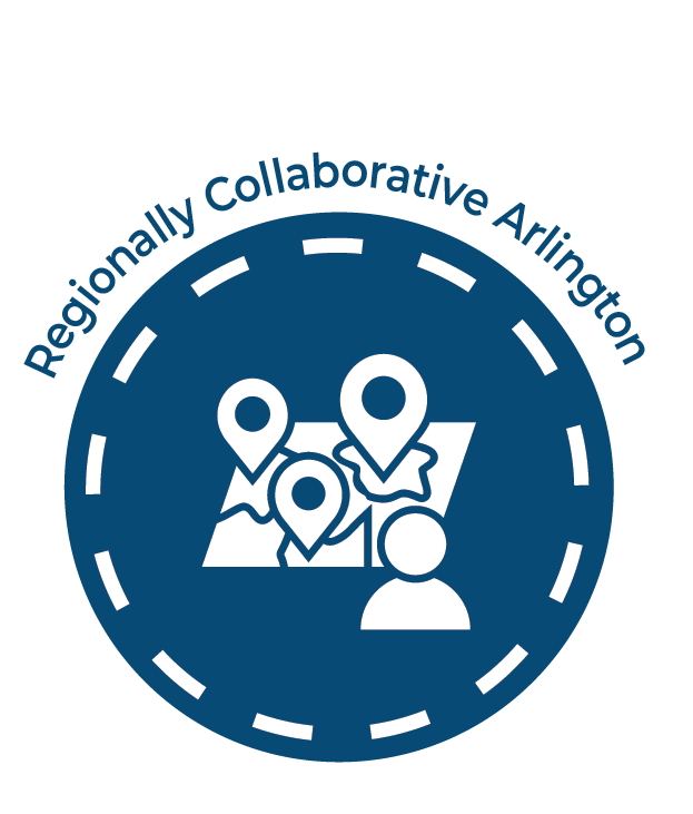 Regionally Collaborative Arlington Icon