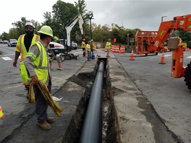 SRD Sanitary Sewer Relining bypass