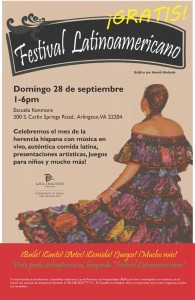 2014 Festival Latinoamericano Poster