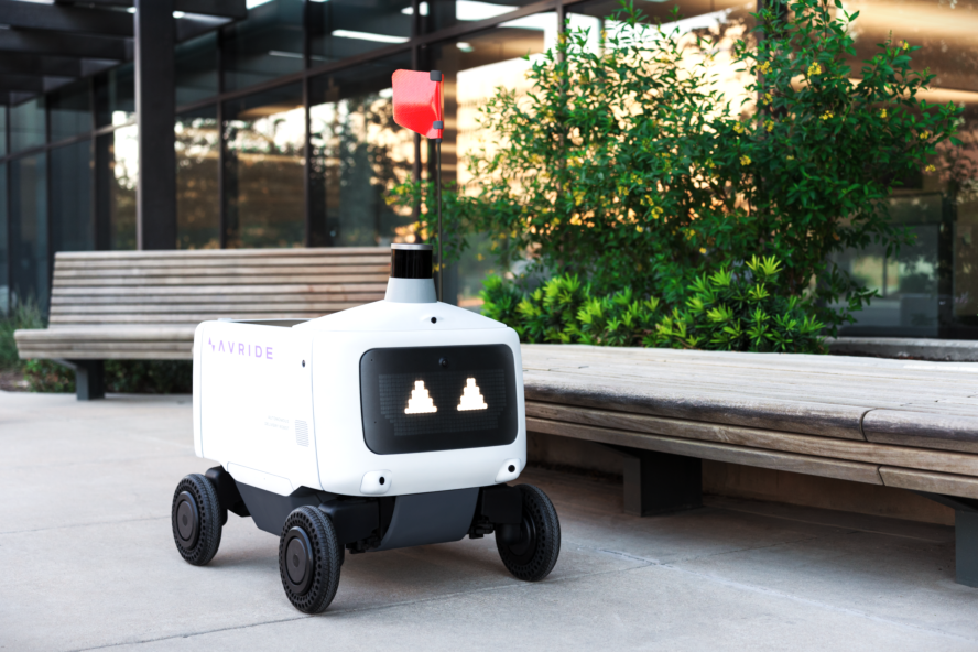 personal delivery device aka robot on wheels