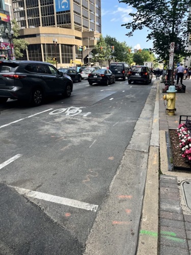 Lynn Street, midblock between Wilson Boulevard and 19th Street N.