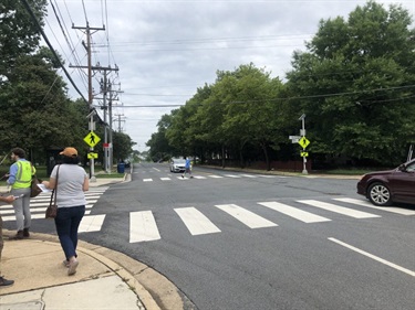 Washington Boulevard at Nelson Road