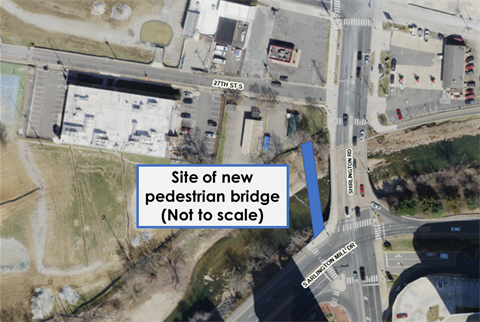Shirlington Road Pedestrian Bridge Location.png